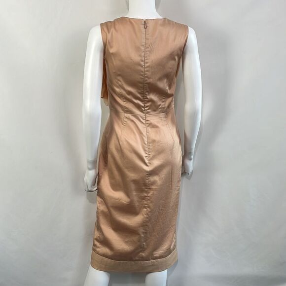 Margareth & Moi Pink Pleated with Chiffon Dress - Picture 3 of 12